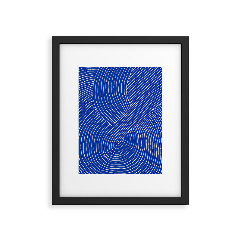 Strokes 01: Chathams Blue Edition  Framed Art Print Gallery Image 4