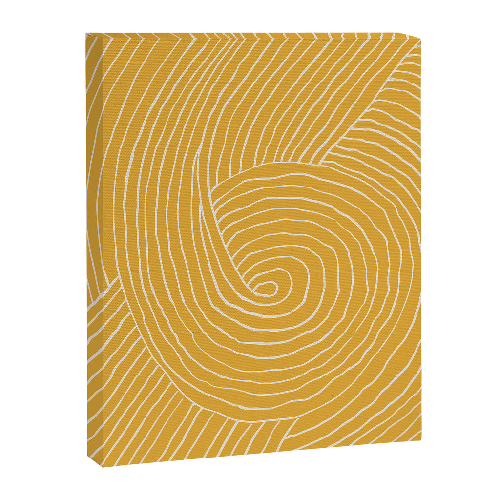 Strokes 02: Tulip Yellow Edition  Canvas Print Gallery Image 6
