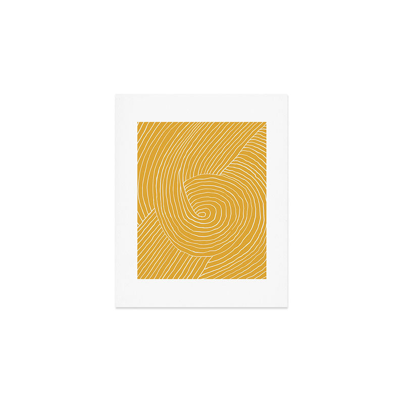 Strokes 02: Tulip Yellow Edition  Art Print Gallery Image 1
