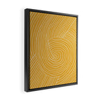 Strokes 02: Tulip Yellow Edition  Framed Canvas Print Gallery Image 2