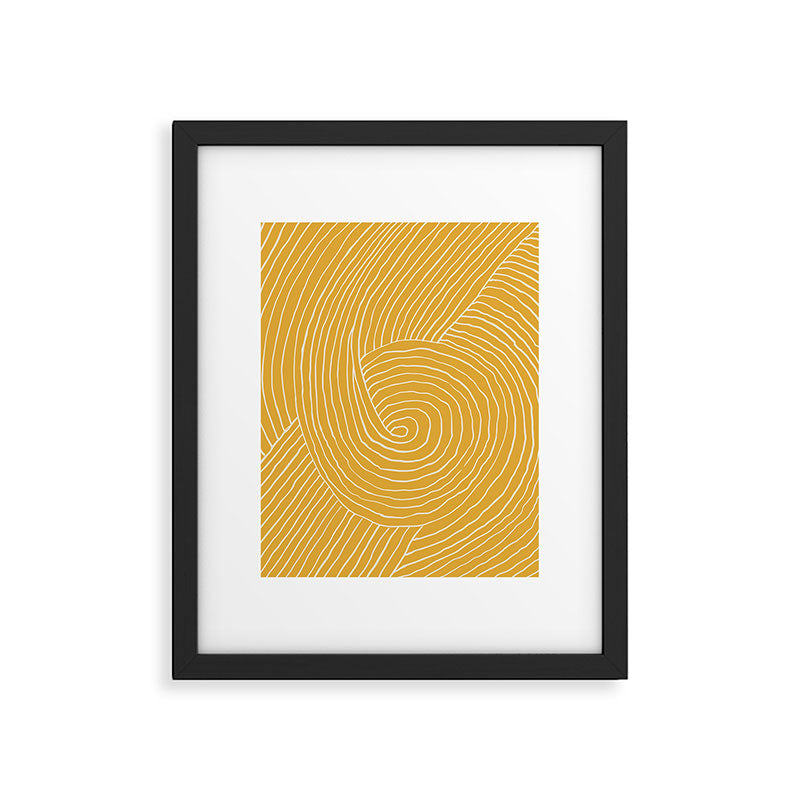 Strokes 02: Tulip Yellow Edition  Framed Art Print Gallery Image 5