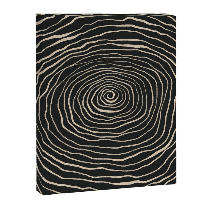 Strokes 07: Nero Black Edition  Canvas Print Gallery Image 1