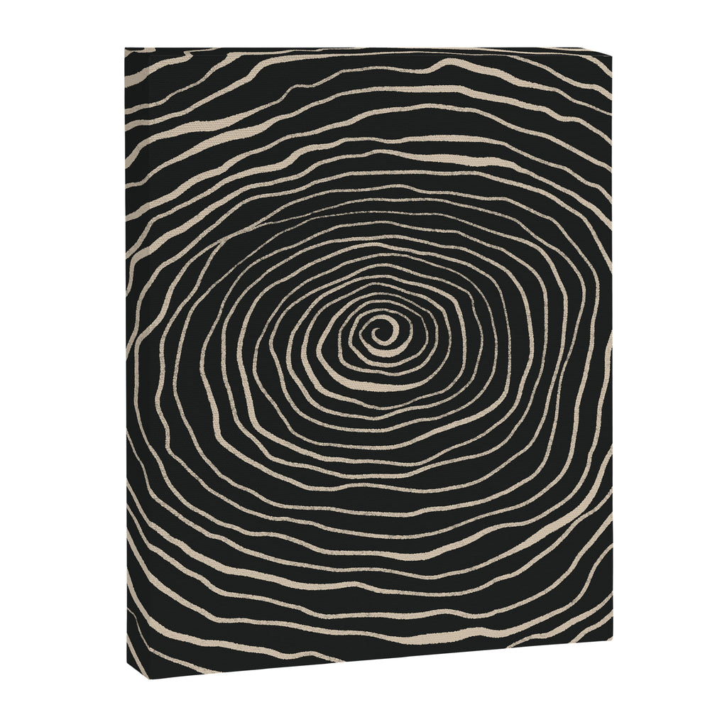 Strokes 07: Nero Black Edition  Canvas Print Gallery Image 6