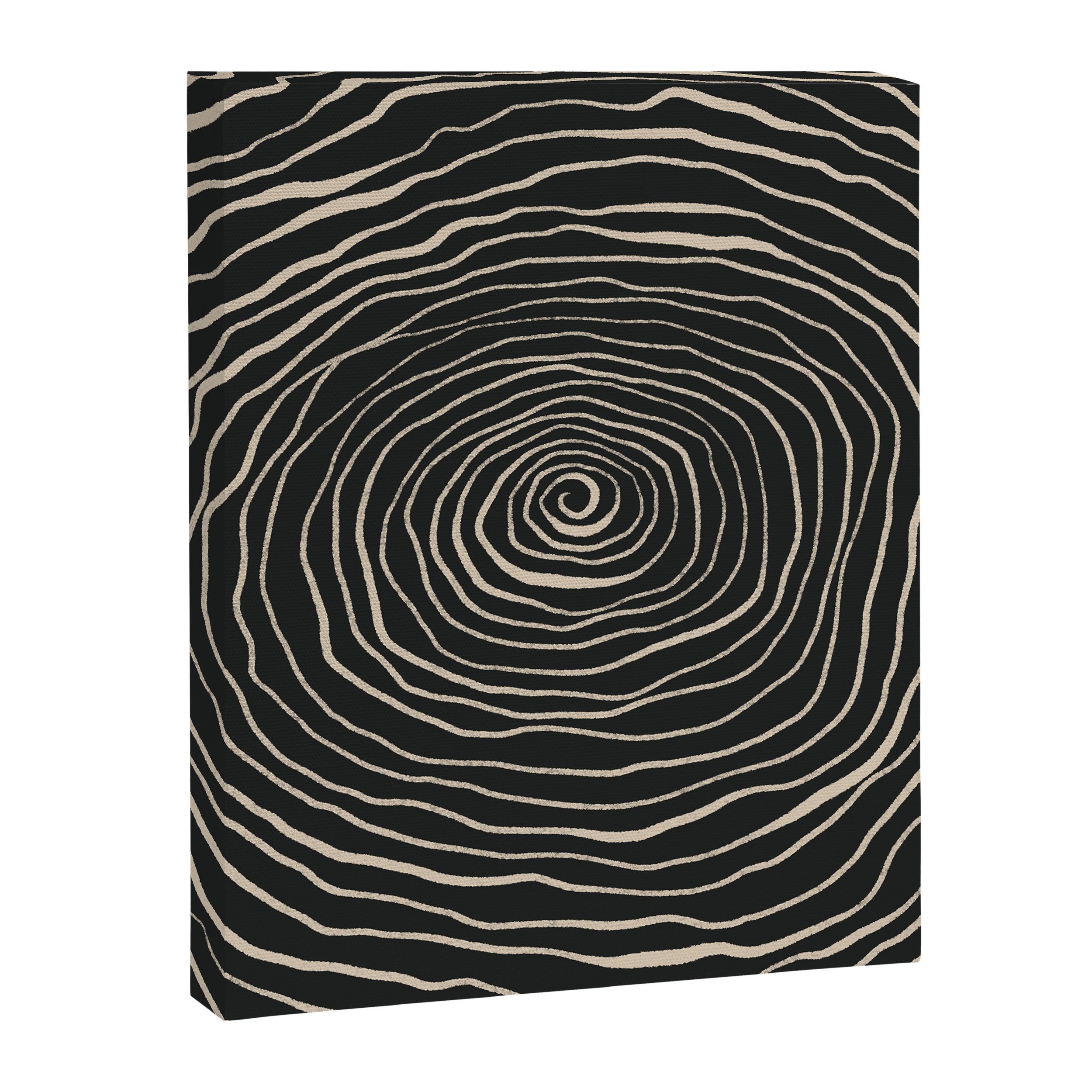Strokes 07: Nero Black Edition  Canvas Print Gallery Image 6
