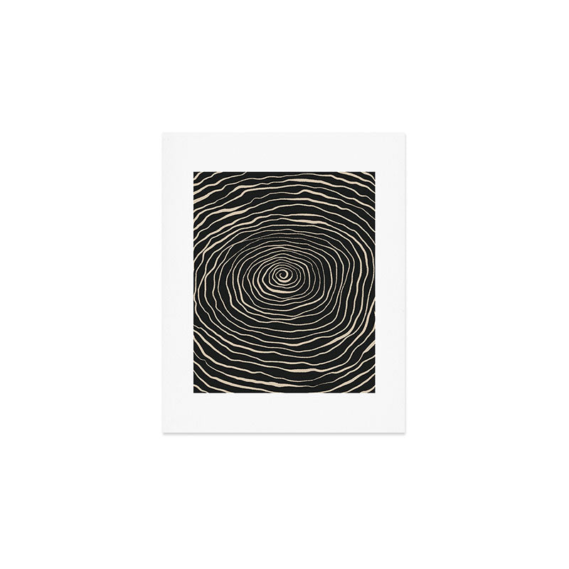 Strokes 07: Nero Black Edition  Art Print Gallery Image 1