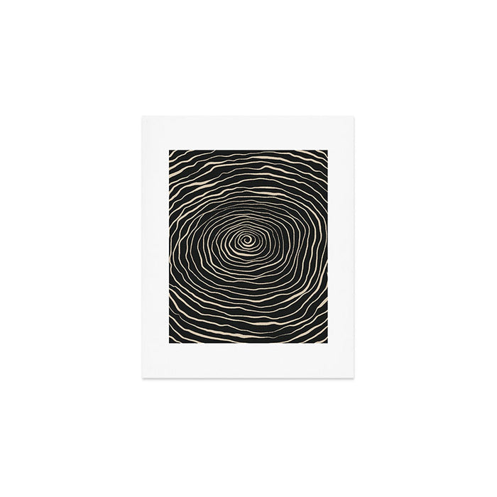 Strokes 07: Nero Black Edition  Art Print Gallery Image 1