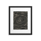 Strokes 07: Nero Black Edition  Framed Art Print Gallery Image 5