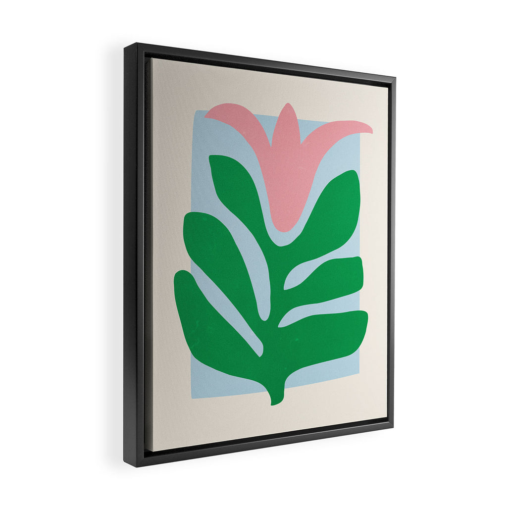 Summer Bloom 1 Framed Canvas Print Gallery Image 2