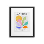 Sun & Leaves: Matisse Pastel Series 04 Framed Art Print Gallery Image 5