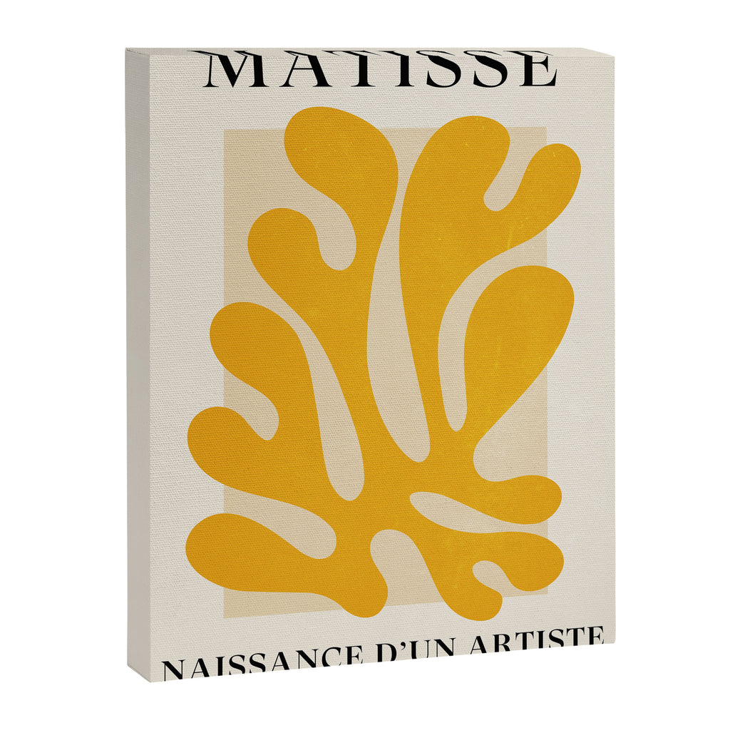 Sun Leaf 2: Matisse Edition | Mid Century Series Canvas Print Gallery Image 6