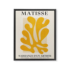 Sun Leaf 2: Matisse Edition | Mid Century Series Framed Canvas Print Gallery Image 6