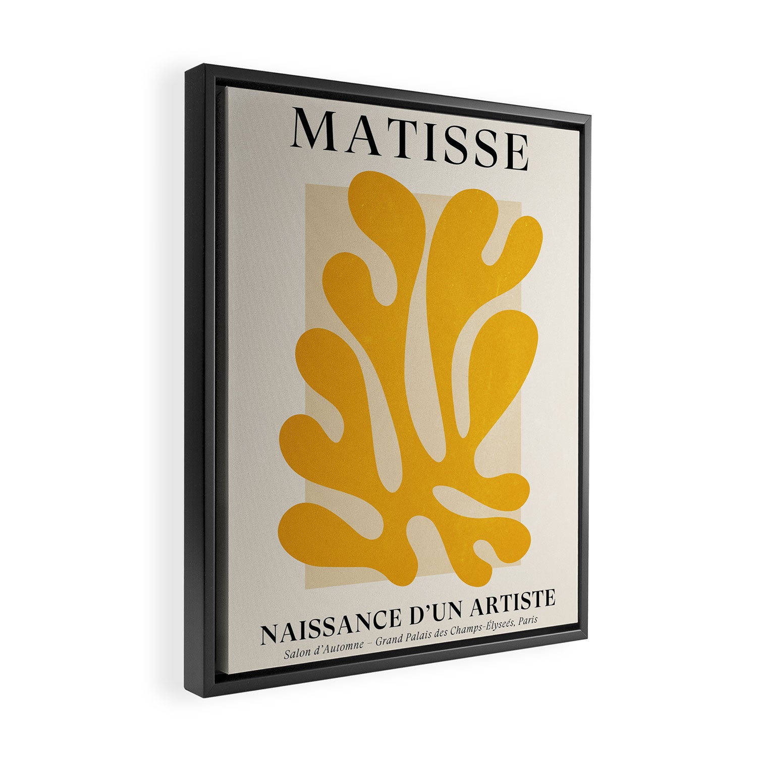 Sun Leaf 2: Matisse Edition | Mid Century Series Framed Canvas Print Gallery Image 2