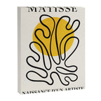 Sun Leaf: Matisse Edition | Mid Century Series Canvas Print Gallery Image 6