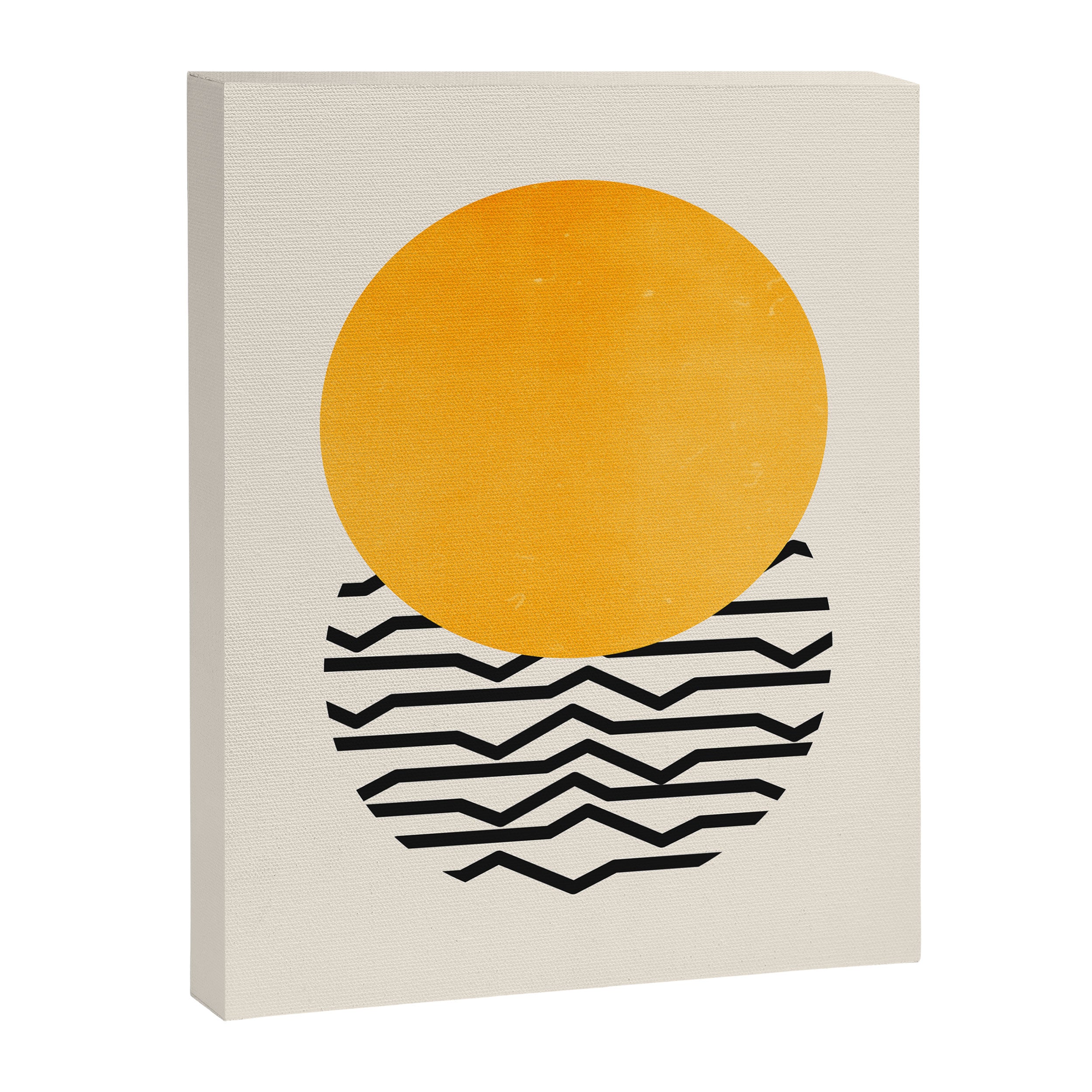 Sun & Ripples Canvas Print Gallery Image 6