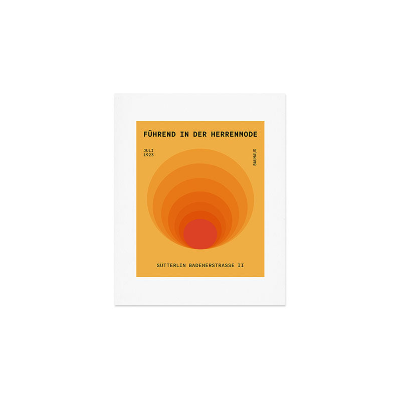 Sun Spiral | Bauhaus I Art Print Gallery Image 1