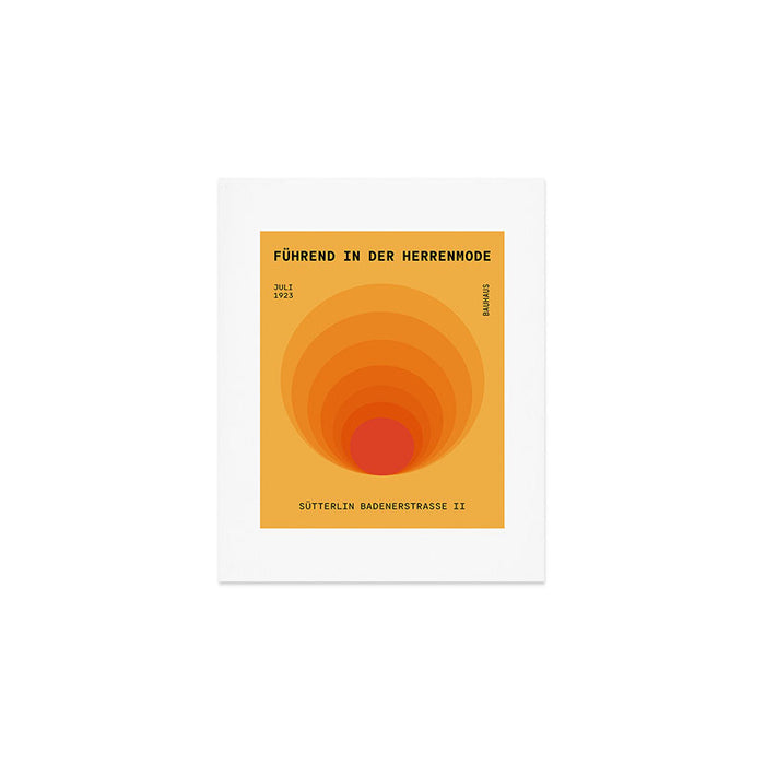 Sun Spiral | Bauhaus I Art Print Gallery Image 1