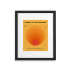 Sun Spiral | Bauhaus I Framed Art Print Gallery Image 5
