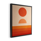 Sun Waves Framed Canvas Print Gallery Image 2