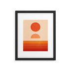 Sun Waves Framed Art Print Gallery Image 5