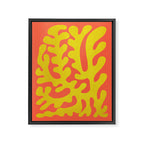 Sunflower & Tomato: Matisse Paper Cutouts 04 Framed Canvas Print Gallery Image 6