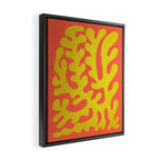 Sunflower & Tomato: Matisse Paper Cutouts 04 Framed Canvas Print Gallery Image 2