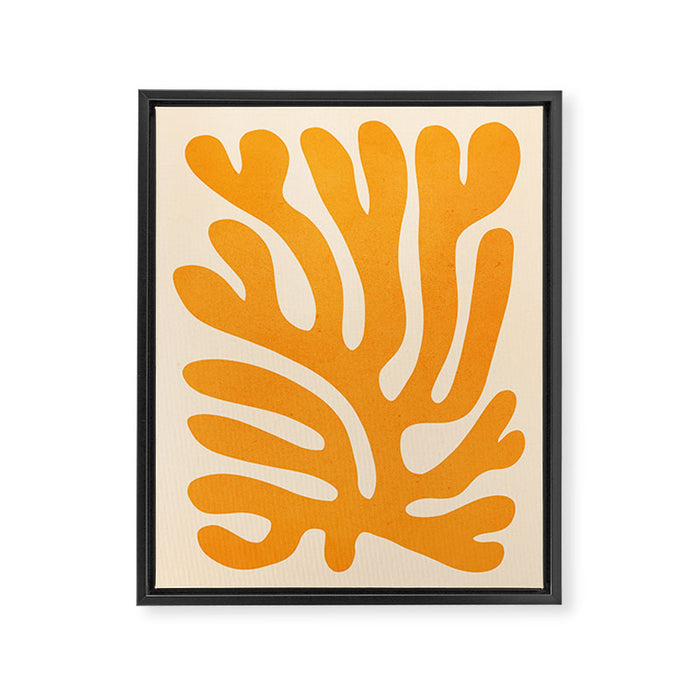 Sunglow: Matisse Paper Cutouts 09 Framed Canvas Print Gallery Image 1