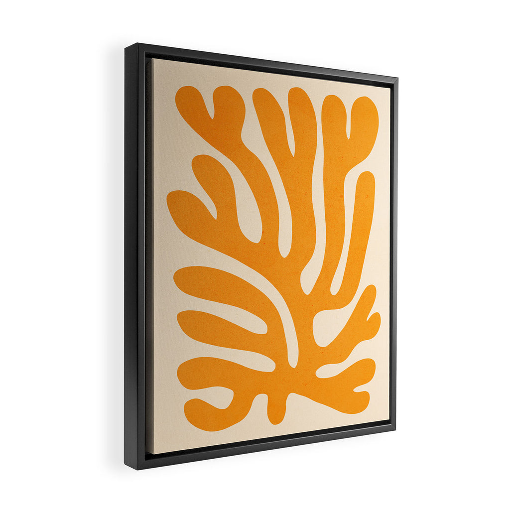 Sunglow: Matisse Paper Cutouts 09 Framed Canvas Print Gallery Image 2