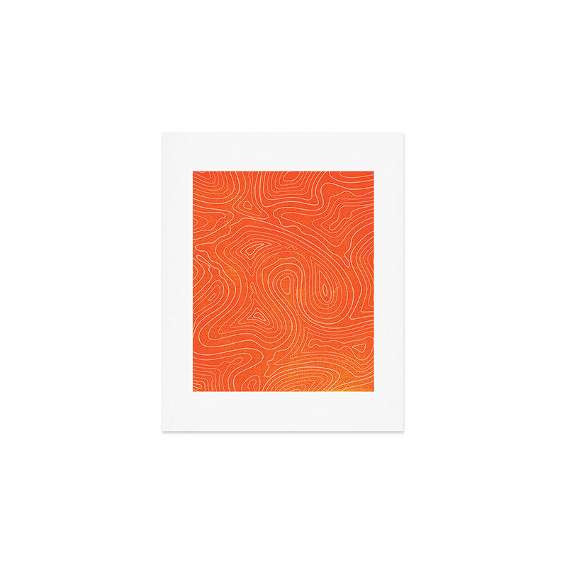 Sunset Ripple Art Print Gallery Image 1