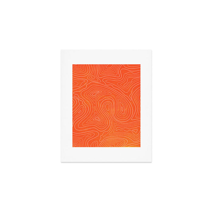 Sunset Ripple Art Print Gallery Image 1