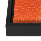 Sunset Ripple Framed Canvas Print Gallery Image 3
