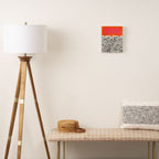 Sunset & Spots: Mid Century Abstraction Canvas Print Gallery Image 2