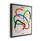 Synchrony: Bauhaus 1919 Exhibition 01 Framed Canvas Print Gallery Image 2