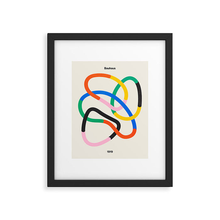 Synchrony: Bauhaus 1919 Exhibition 01 Framed Art Print Gallery Image 1