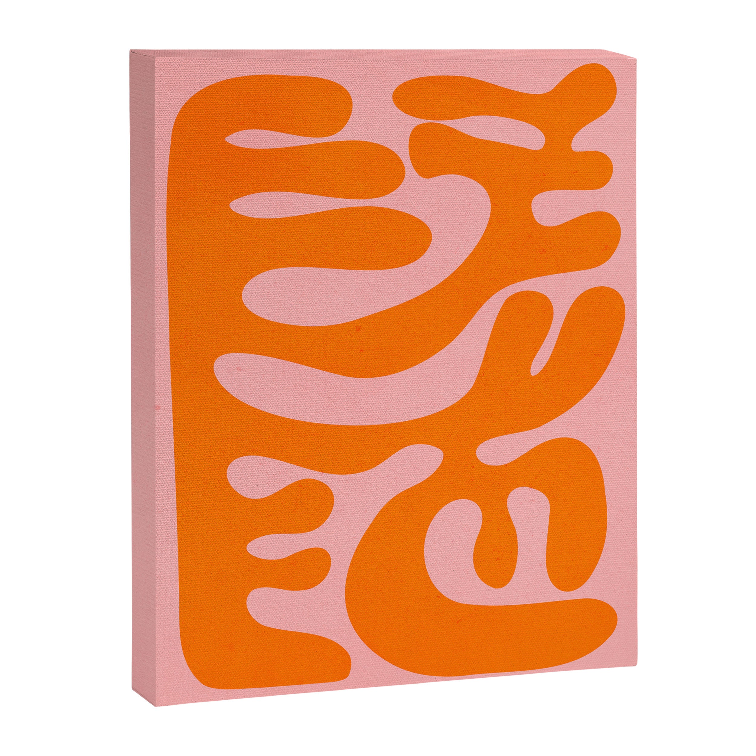 Tangerine & Sundown: Matisse Paper Cutouts 12 Canvas Print Gallery Image 6