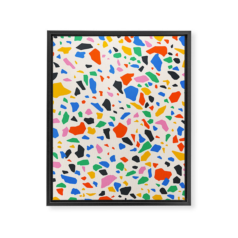 Terrazzo: Bauhaus Edition Framed Canvas Print Gallery Image 6