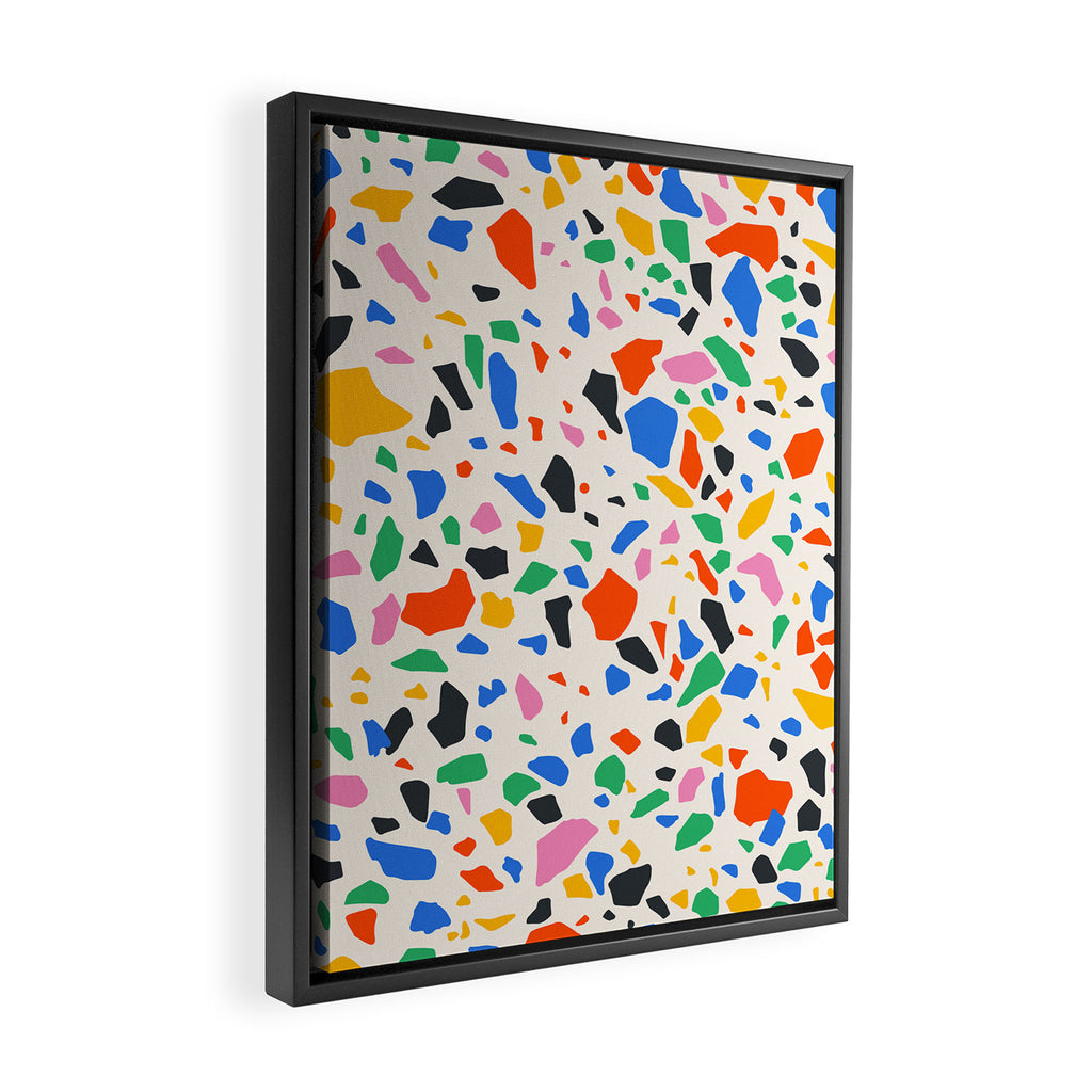 Terrazzo: Bauhaus Edition Framed Canvas Print Gallery Image 2