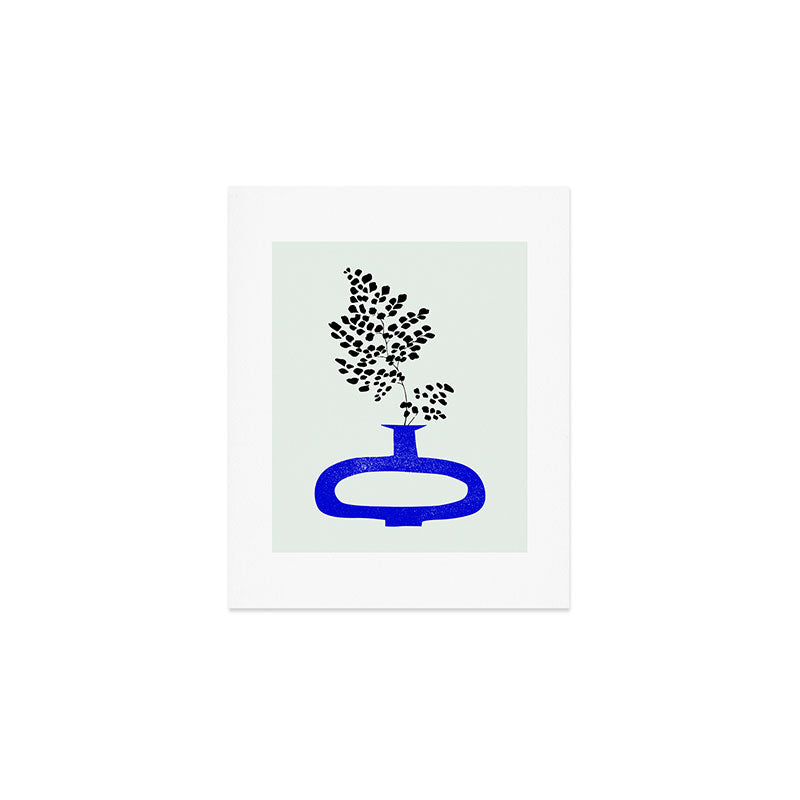 The Blue Vase 02 Art Print Gallery Image 1