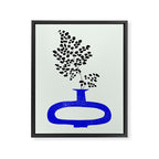 The Blue Vase 02 Framed Canvas Print Gallery Image 6