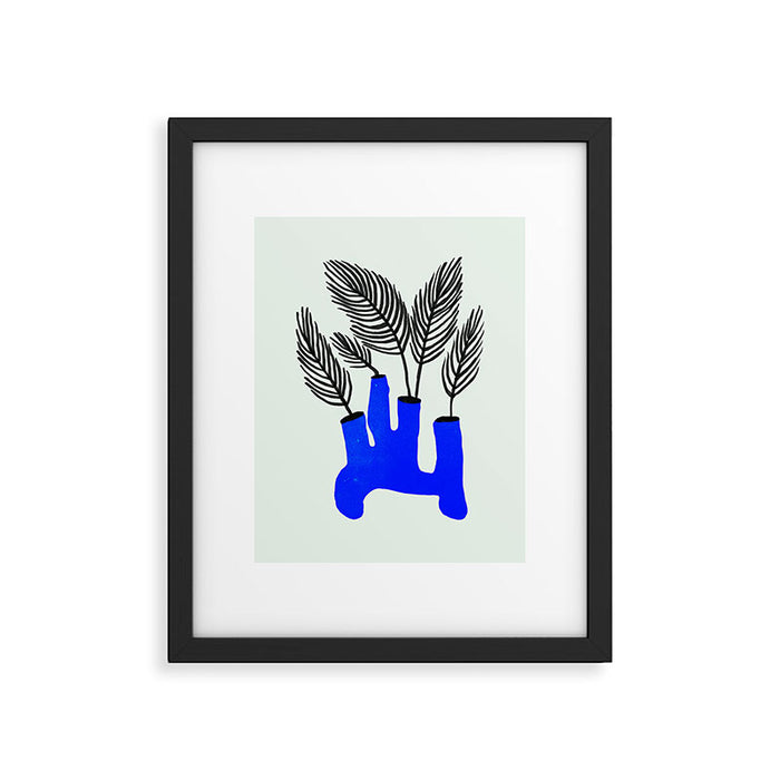 The Blue Vase Framed Art Print Gallery Image 1