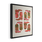 The Boots Framed Canvas Print Gallery Image 2