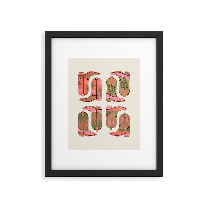 The Boots Framed Art Print Gallery Image 1
