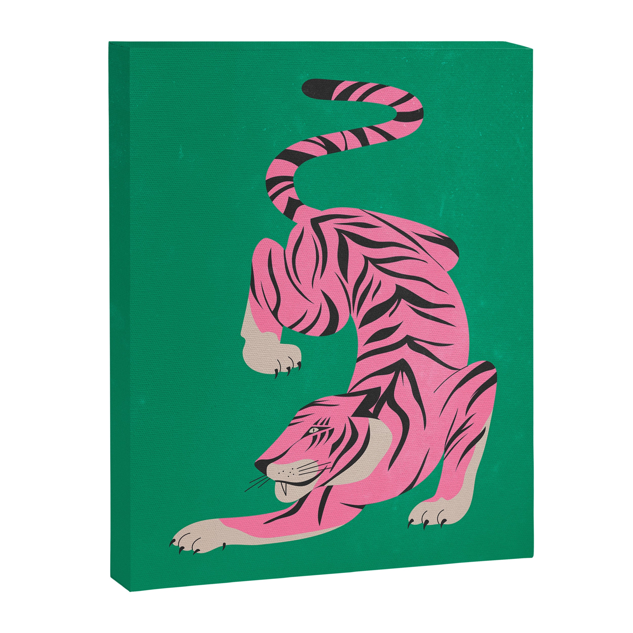 The Chase 2: Pink Tiger Edition Canvas Print Gallery Image 8