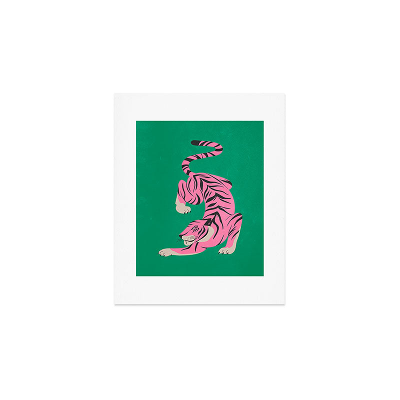 The Chase 2: Pink Tiger Edition Art Print Gallery Image 1