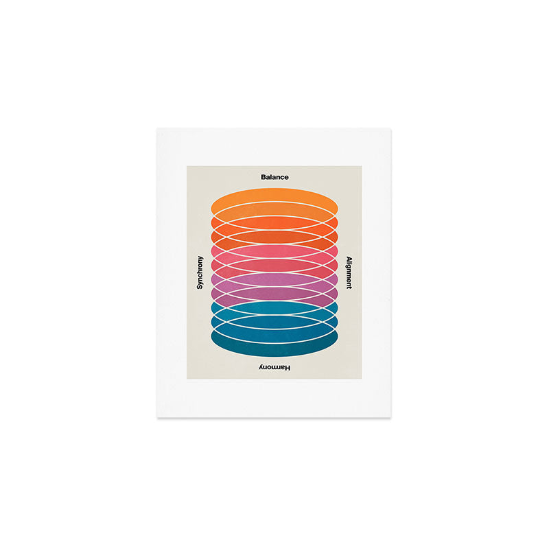 The Circles of Life Art Print Gallery Image 1