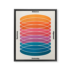 The Circles of Life Framed Canvas Print Gallery Image 6