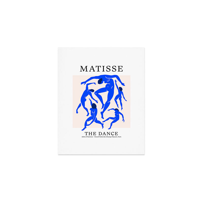 The Dance 3 | Henri Matisse - La Danse | Ultramarine Blue Edition Art Print Gallery Image 1