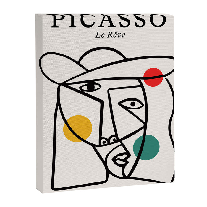 The Dream II | Pablo Picasso - Le Reve Canvas Print Gallery Image 1