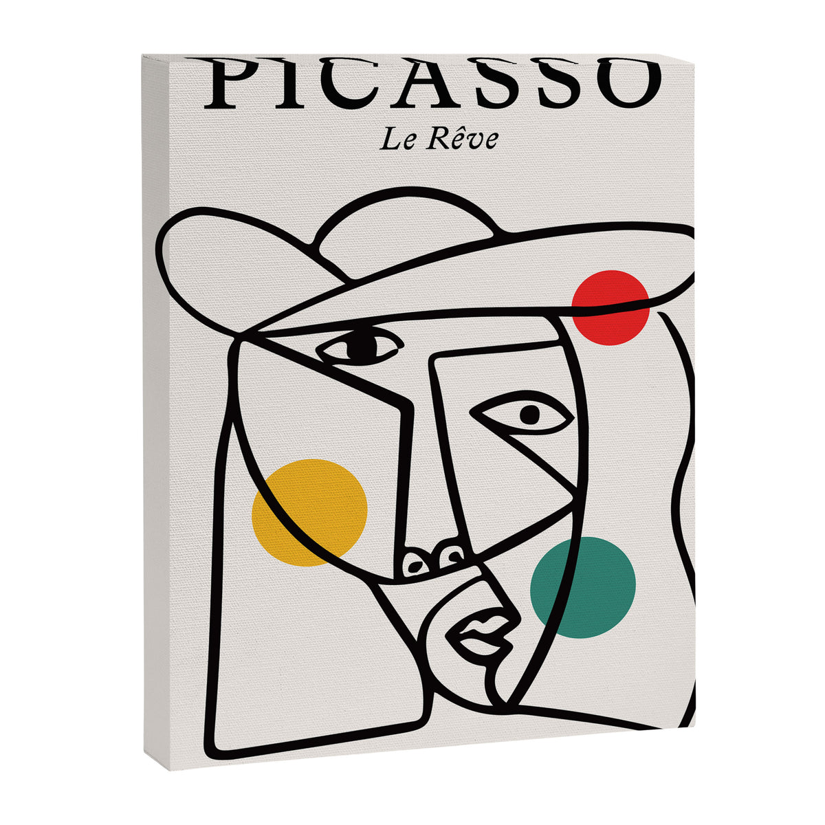 The Dream II | Pablo Picasso - Le Reve Canvas Print Gallery Image 6