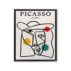 The Dream II | Pablo Picasso - Le Reve Framed Canvas Print Gallery Image 6