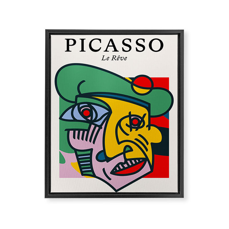 The Dream | Pablo Picasso - Le Reve Framed Canvas Print Gallery Image 6